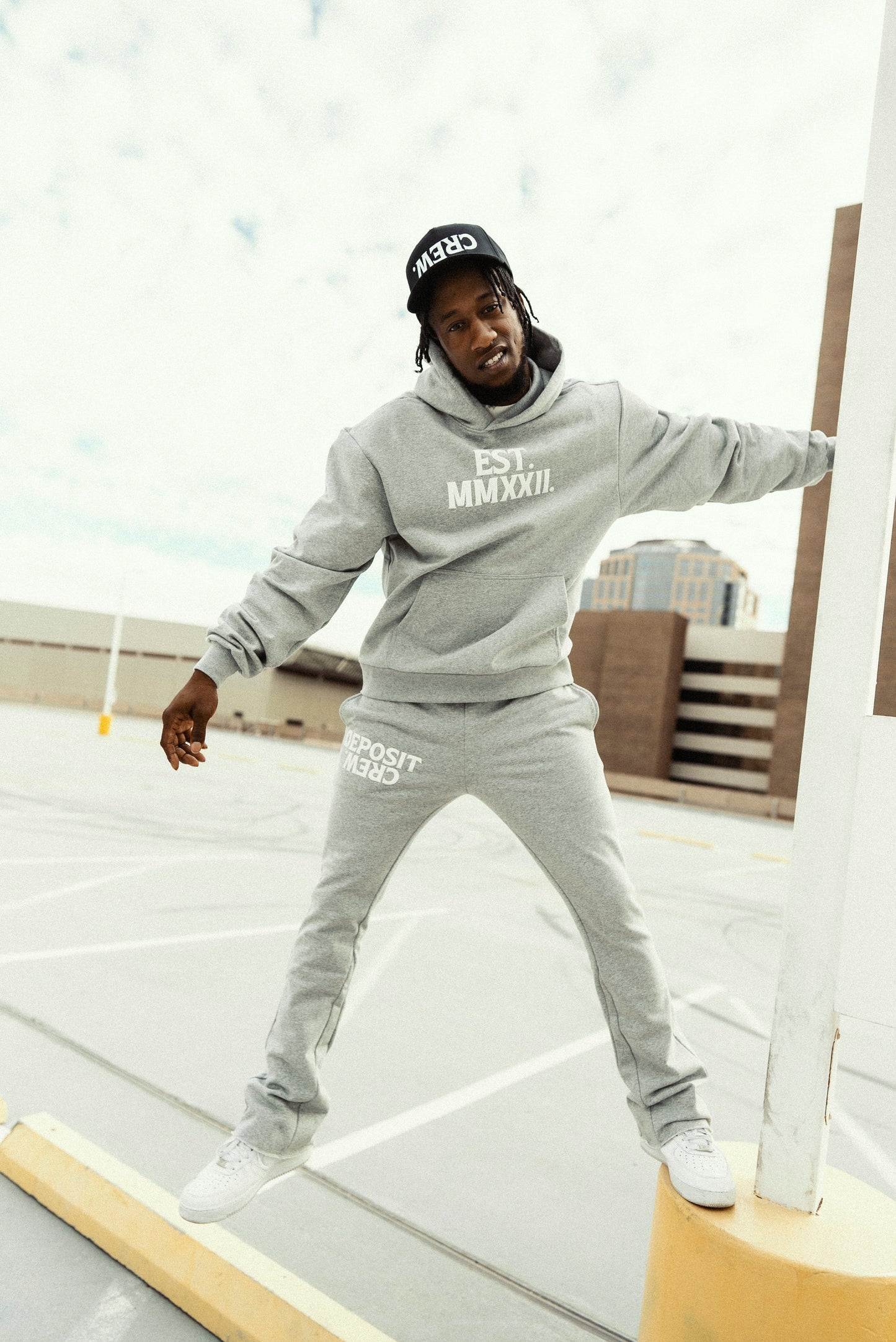 EST. GREY HOODIE